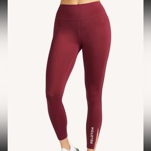 Peloton Burgundy Leggings